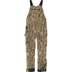 Carhartt Men's Super Dux Relaxed Fit Insulated Camo Bib Overall