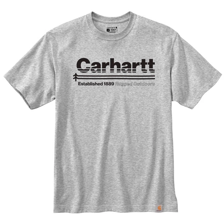 Carhartt Men's Relaxed Fit Heavyweight Outdoors Graphic Short-Sleeve T-Shirt 2 Carhartt Men's Relaxed Fit Heavyweight Outdoors Graphic Short-Sleeve T-Shirt - Image 2