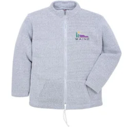 ESY Men's Mountain Logo Full Zip Sweatshirt