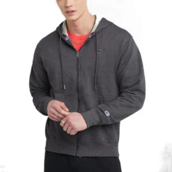 Champion Men's Powerblend Full Zip Hoodie