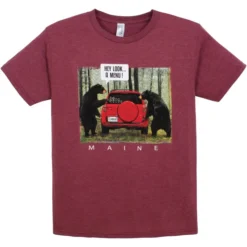 The Duck Company Men's Bear Menu Short-Sleeve T-Shirt