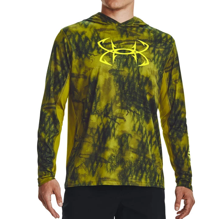 Under Armour Men's UA Iso-Chill Shorebreak Camo Hoodie 2 Under Armour Men's UA Iso-Chill Shorebreak Camo Hoodie - Image 2