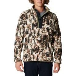 Columbia Men's Helvetia Half-Snap Fleece Pullover -Garmentra Sales Store 1889851 191 f