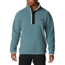 Columbia Men's Helvetia Half-Snap Fleece Pullover -Garmentra Sales Store 1889851 346 f