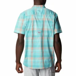 Columbia Men's PFG Super Bonefish Short Sleeve Shirt -Garmentra Sales Store 2033261 443 b preview download