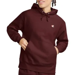 Champion Men's Reverse Weave Hoodie -Garmentra Sales Store 22CHAMRVRSWVPHDXXAPT Sgma Maroon