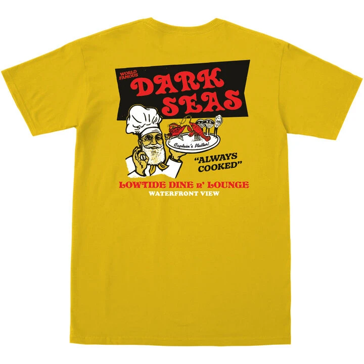 Dark Seas Men's Captains Platter Stock Short-Sleeve T-Shirt 1 Dark Seas Men's Captains Platter Stock Short-Sleeve T-Shirt