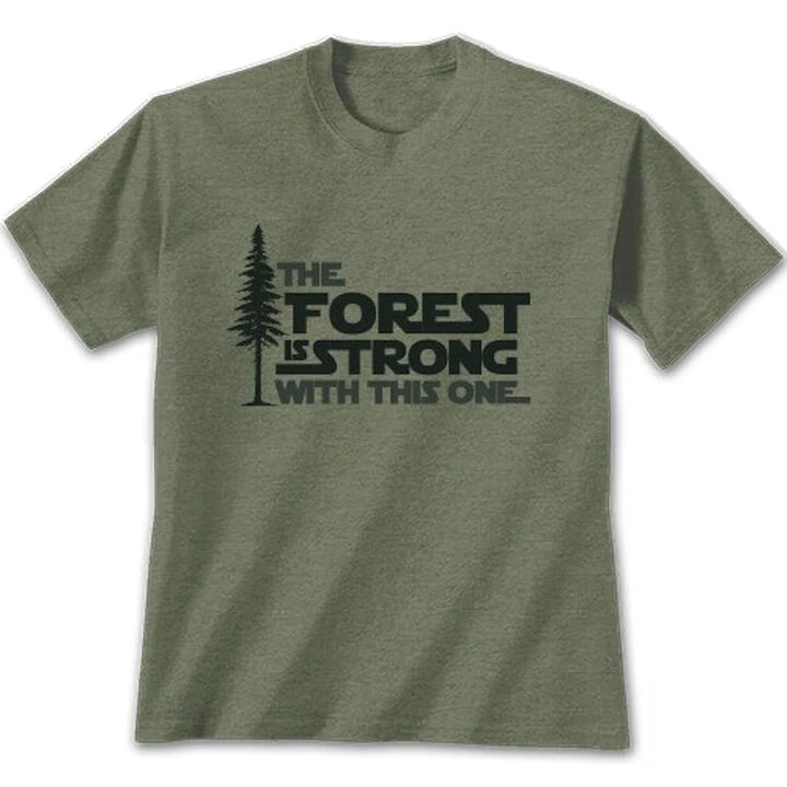 Earth Sun Moon Trading Men's The Forest Is Strong Short-Sleeve T-Shirt 1 Earth Sun Moon Trading Men's The Forest Is Strong Short-Sleeve T-Shirt