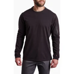 Kuhl Men's Kommando Crew Neck Long-Sleeve Shirt 9 Kuhl Men's Kommando Crew Neck Long-Sleeve Shirt -Garmentra Sales Store 694 bkco p 1 9413 pdp photo blk cof
