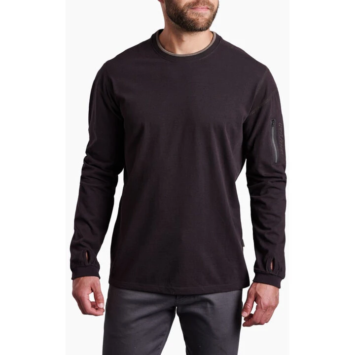 Kuhl Men's Kommando Crew Neck Long-Sleeve Shirt 5 Kuhl Men's Kommando Crew Neck Long-Sleeve Shirt - Image 5