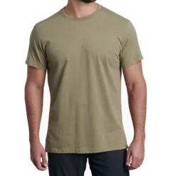 Kuhl Men's Bravado Short-Sleeve Shirt -Garmentra Sales Store 7200 Bravado Spanish Moss Front