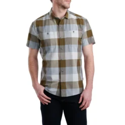 Kuhl Men's Styk Short-Sleeve Shirt -Garmentra Sales Store 7383 styk rolling hills front pdp photo