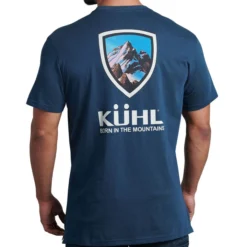 Kuhl Men's Mountain T Short-Sleeve Shirt -Garmentra Sales Store 7456 Mountain T Pirate Blue Back