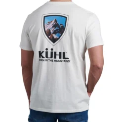 Kuhl Men's Mountain T Short-Sleeve Shirt -Garmentra Sales Store 7456 Mountain T White Back