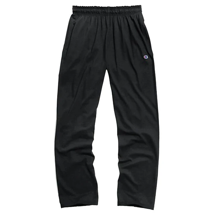 Champion Men's Authentic Open Bottom Jersey Pant 1 Champion Men's Authentic Open Bottom Jersey Pant