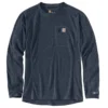 Carhartt Men's Base Force Heavyweight Poly-Wool Crew Neck Base Layer Top