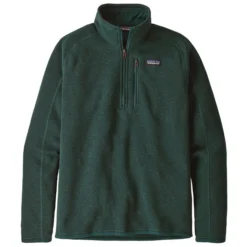 Patagonia Men's Better Sweater Fleece 1/4-Zip Fleece -Garmentra Sales Store Better Sweater Fleece 1 4 Zip Fleece PIGR PIKI GREEN MAIN