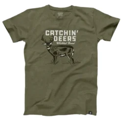 Catchin' Deers Men's Shooter Short-Sleeve Shirt
