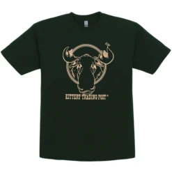 NH Printworks Men's KTP Coming & Going Moose Short-Sleeve T-Shirt 7 NH Printworks Men's KTP Coming & Going Moose Short-Sleeve T-Shirt -Garmentra Sales Store COMGO Forest 1