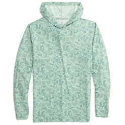 Fish Hippie Men's Fly Camo Performance Hoodie