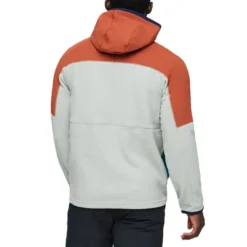 Cotopaxi Men's Abrazo Hooded Full-Zip Fleece Jacket -Garmentra Sales Store Cotopaxi Abrazo FZ Fleece Jacket Spice Brush Back