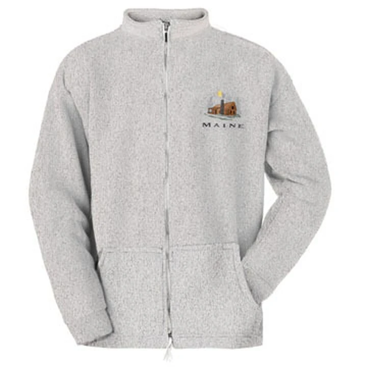 ESY Men's Cabin Full Zip Sweatshirt 1 ESY Men's Cabin Full Zip Sweatshirt