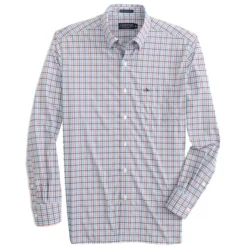 Fish Hippie Men's Rowe Plaid Long-Sleeve Shirt