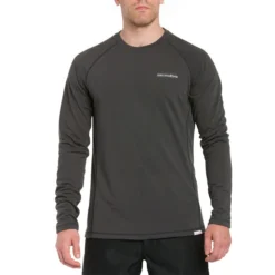 Grundéns Men's Grundies Lightweight Crew Neck Long-Sleeve Base Layer Top