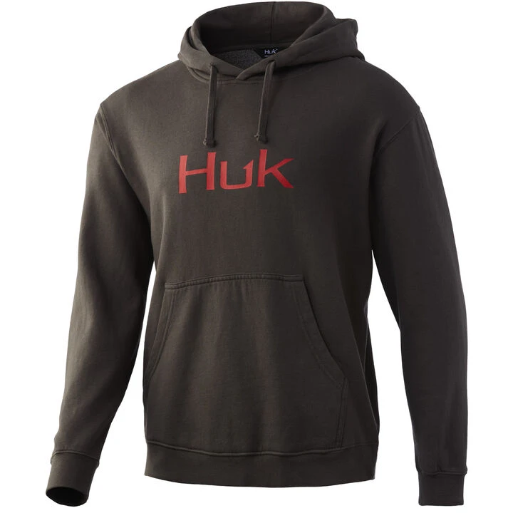 Huk Men's Logo Cotton Hoodie 6 Huk Men's Logo Cotton Hoodie - Image 6
