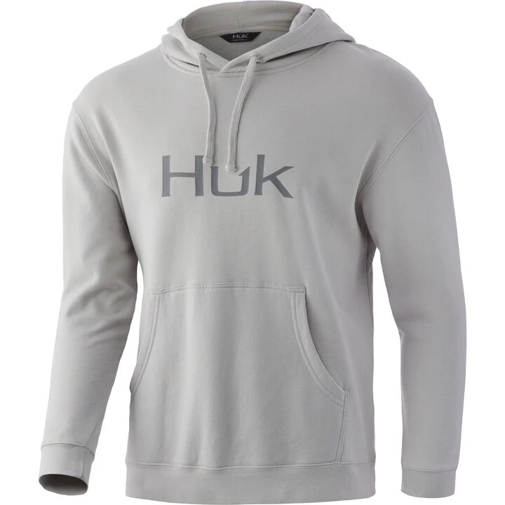 Huk Men's Logo Cotton Hoodie 5 Huk Men's Logo Cotton Hoodie - Image 5
