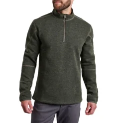 Kuhl Men's Thor 1/4 Zip Fleece Jacket -Garmentra Sales Store Kuhl 3082 DarkForest1