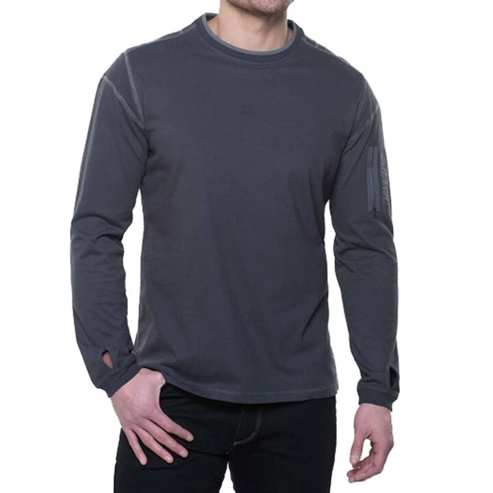 Kuhl Men's Kommando Crew Neck Long-Sleeve Shirt 1 Kuhl Men's Kommando Crew Neck Long-Sleeve Shirt