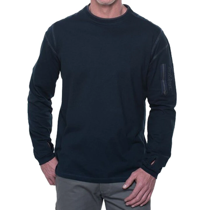 Kuhl Men's Kommando Crew Neck Long-Sleeve Shirt 3 Kuhl Men's Kommando Crew Neck Long-Sleeve Shirt - Image 3