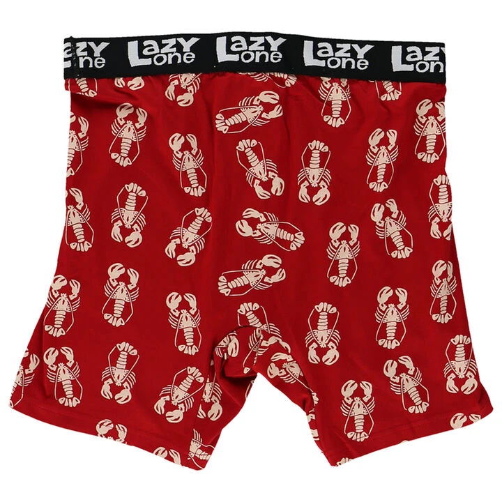 Lazy One Men's Lobster Boxer Brief 1 Lazy One Men's Lobster Boxer Brief