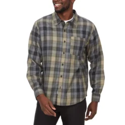 Marmot Men's Fairfax Novelty Lightweight Flannel Long-Sleeve Shirt