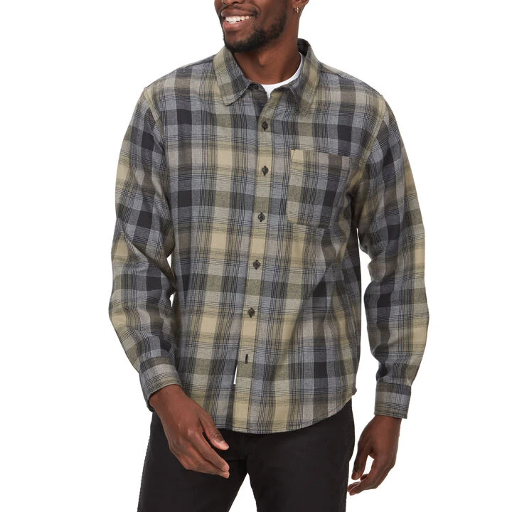 Marmot Men's Fairfax Novelty Lightweight Flannel Long-Sleeve Shirt 1 Marmot Men's Fairfax Novelty Lightweight Flannel Long-Sleeve Shirt