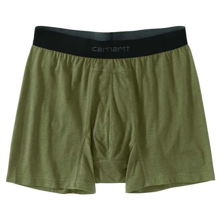 Carhartt Men's 5" Basic Boxer Brief, 2/pk 3 Carhartt Men's 5" Basic Boxer Brief, 2/pk - Image 3