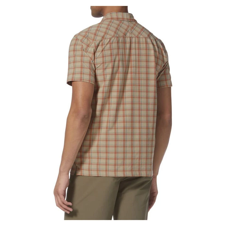 Royal Robbins Men's Amp Lite Plaid Woven Short-Sleeve Shirt 3 Royal Robbins Men's Amp Lite Plaid Woven Short-Sleeve Shirt - Image 3
