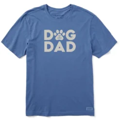 Life Is Good Men's Dog Dad Crusher Short-Sleeve T-Shirt