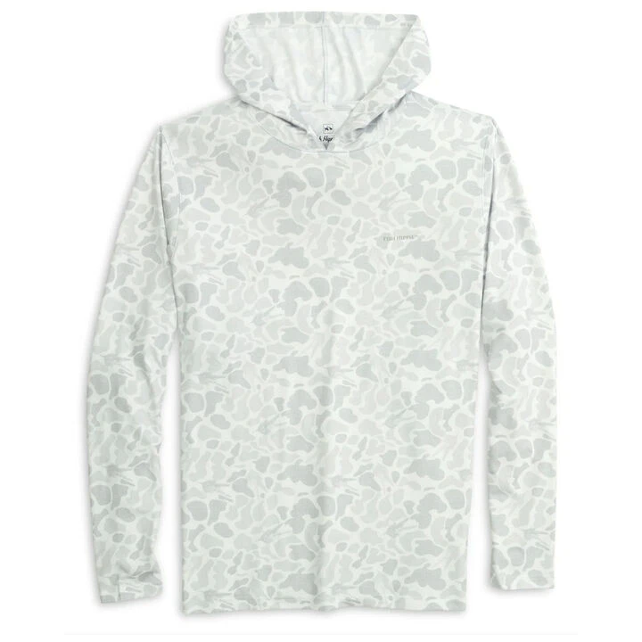 Fish Hippie Men's Fly Camo Performance Hoodie 2 Fish Hippie Men's Fly Camo Performance Hoodie - Image 2