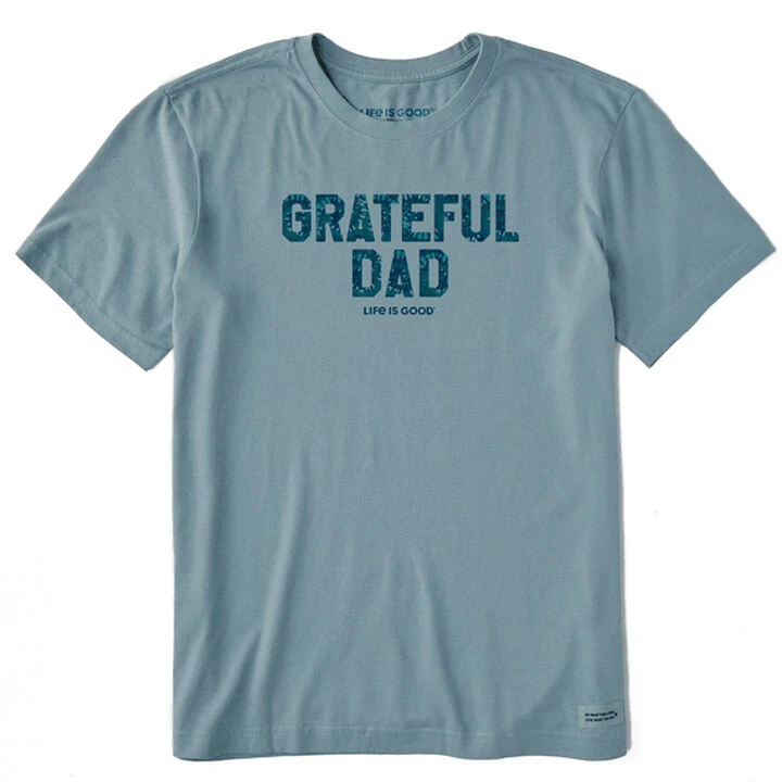 Life Is Good Men's Grateful Dad Tie Dye Crusher Short-Sleeve T-Shirt 1 Life Is Good Men's Grateful Dad Tie Dye Crusher Short-Sleeve T-Shirt