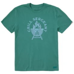 Life Is Good Men's Grill Sergeant Crusher Short-Sleeve T-Shirt