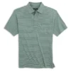 Fish Hippie Men's Shellbine Stripe Polo Short-Sleeve Shirt