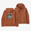 Patagonia Men's Skyline Stencil Uprisal Full-Zip Hoody