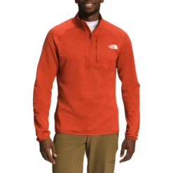 The North Face Men's Canyonlands Half-Zip Fleece Jacket -Garmentra Sales Store NF0A5G9W N89 hero