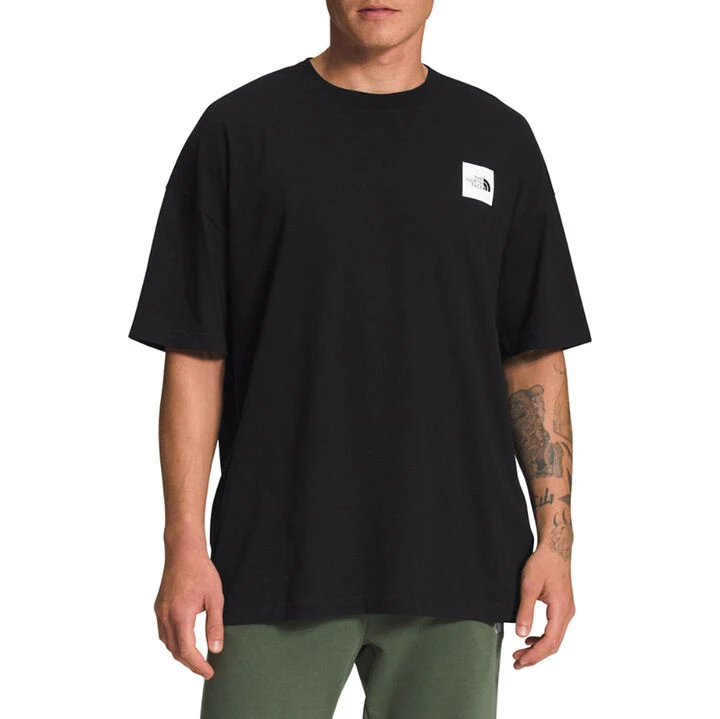 The North Face Men's Box NSE Drop Shoulder Short-Sleeve T-Shirt 1 The North Face Men's Box NSE Drop Shoulder Short-Sleeve T-Shirt