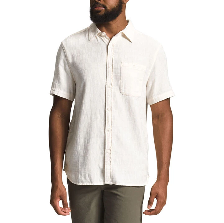 The North Face Men's Loghill Jacquard Short-Sleeve Shirt 3 The North Face Men's Loghill Jacquard Short-Sleeve Shirt - Image 3