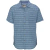 North River Men's Yarn Dyed Dobby Woven Short-Sleeve Shirt