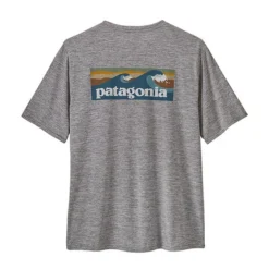 Patagonia Men's Capilene Cool Daily Graphic Waters Short-Sleeve Base Layer Shirt