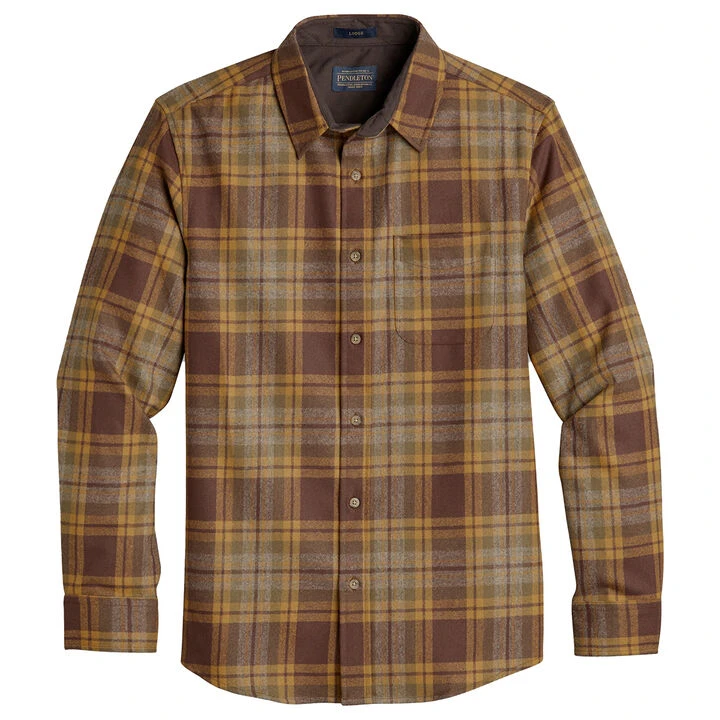 Pendleton Men's Lodge Wool Long-Sleeve Shirt 4 Pendleton Men's Lodge Wool Long-Sleeve Shirt - Image 4